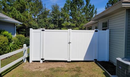 Vinyl Fencing Installation